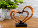 Jesus Entwined Hearts Cross Easter Jesus Cross Ornament Jesus Intertwined Hearts Cross Craft Home V1294-YM0626-230403GW01-1