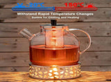 Glass Teapot with Stainless Steel Filter, 1.5 L V1237-ZY-818-272