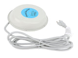 Birdbath Heater Winter Outdoor Bird Bath with Thermostat Floating Pond De Icer 500W Integral Cast V1294-YM0901-3111240301111