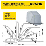 Basket Truck, 8 Bushel Steel Canvas Basket, 3" Diameter Wheels Truck Cap Basket Canvas V952-XZCPHSHDSLHB9595YV0