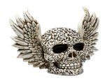 Wings Skull Statue Decoration Innovative Resin Home Desktop Ghost Head Sculpture Ornament V1294-YM0901-3115240048811