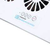 Solar Powered Car Exhaust Fan 3 Heads Odor Removal Multifunctional Air Purifier Cooling Fan for Home V1294-YM0901-3113240151212