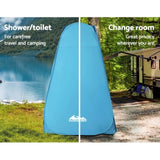 Weisshorn Pop up Camping Shower Toilet Tent Outdoor Privacy Change Room TENT-D-CR-SIN-BL