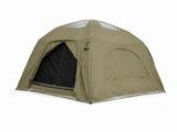 Weisshorn 4 Person Inflatable Camping Tent TC Canvas Sun Shade Rain-Ready XFSK-GN-TC-AW