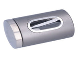 3Pcs Storage Jar Stainless Steel Food Tea Nut Container with Window Durable and Large Capacity for V1294-YM0714-3117210172411