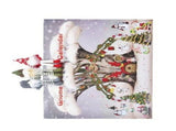 2024 Holiday Advent Calendar Dwarf Theme Countdown Calendar Ornament for Xmas Celebration Desk V1294-YM0901-3115240097511