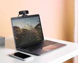 RAPOO C260 Webcam FHD 1080P/HD720P, USB 2.0 Compatible Win7/8/10, Mac OS X 10.6 or above, Chrome OS V177-L-VIRP-C260