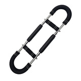 Gray black Adjustable U-Shaped Arm Exerciser - For Home Fitness Strength Training V888-ELOSUNG26692