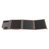 10W 5V Solar Panel Charger Outdoor Monocrystalline USB Solar Charging Pack Foldable for Camping V1294-YM0716-3114220060211