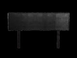 PU Leather Double Bed Headboard Bedhead - Black V63-768095