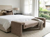 Interior Ave - Solace Textured Bench - Natural Taupe V355-IA-BNH-SOL-TAU