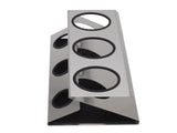 Bottle Drain Drying Rack 304 Stainless Steel Silicone Pad Silver 3 Holes Soda Bottle Drying Rack for V1294-YM0523-3118220075811