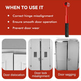 4-in-1 Hinge Gap Adjustment Wrench Set with Interchangeable Socket Heads for Fixing Door Sag, V1341-ZY-5WS2DM6G-THREADSTYLERED
