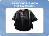 Men's Oversized T-shirt and Shorts Set for Summer Casual Daily Wear, Gym, Beach, and Street Style, V1107-CS-OLGPFGG59