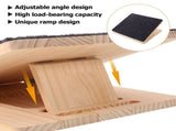 Wood Portable Multi-Angle Pet Stair Ramp for Indoor Use, Easy Access for Small Dogs and Cats V1369-AZ3-W-18760