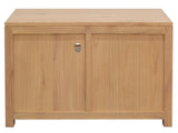 Amsterdam 2 Drawer Solid White Cedar Wood Entertainment Unit V199-EU002TAMDNI