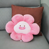 Flower Throw Seating Cushion Multipurpose Padded Soft Cute Flower Nap Throw Pillow for Home Office V1294-YM3117220225411-0421