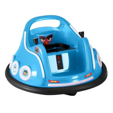 Kids Ride On Car Bumper Electric Toys Cars Light Remote Angry Birds Sticker Blue RCAR-BUMPER-BU