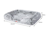 PaWz Pet Bed Orthopedic Sofa Dog Beds M Medium PT1048-M-GY