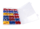 1200PCS Wiring Terminal Mini Portable Copper Tube Insulated End Wire Connector Kit1200PCS V1294-YM0710-3113210196811