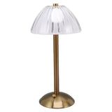 Industrial LED Table Lamp USB Rechargeable Rustic Desk Lamp Stepless Dimmmable Bedside Night Light V1294-YM0703-3119230026211