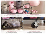 Everfit Yoga Mat Ball Storage Cart Multifunction Equipment Organizer Rack 145cm BSR-A-RET-145