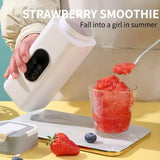 New Wireless Portable Blender Cup 12 powerful blades for crushing ice, 4-speed settings for juices, V1232-BBZZJ-001
