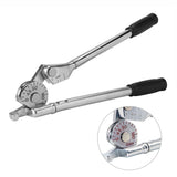 Manual Tube Bender Tool with Dual Long Handles and Angle Scale for Copper Aluminum Thin Steel and V1341-ZY-TX5BNKQ7-C