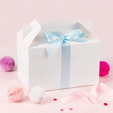 12 Pcs White Party Treat Boxes, Small Goodie Boxes ,Paper Treat Boxes,Kraft Paper Gift Box for V1192-AZ-W-17507