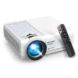 5G WiFi Bluetooth Projector, 9500 Lumens, Native 1080p, 4K, Mini Video Projector V1263-JX-4580