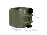 Mountview Water Container Jerry Can 25 Ltr UA1663-25L-GN