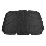 Outdoor Swing Canopy Waterproof Porch Top Cover Replacement UV Proof for Patio Yard Chair Black V1294-YM0718-3111220247515