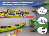 Pair Kayak Storage Rack Hanger Supporter Carrier Surfboard Holder Wall Bracket V63-837311