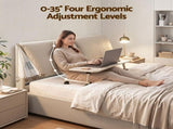Artiss Queen Bed Frame Gas Lift Storage 3 Drawers Adjustable Headboard Platform Base BFRAME-G-APEX-Q-BG-ABC