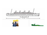 Sluban B1122 Model Kit 1350 RMS Titanic Ocean Liner Cruise Ship Large Model Maritime Building SLB1122
