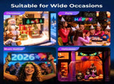 13.7"x4.02" Super Brighter USB 5V Bluetooth Scrolling LED Sign
Flexible Programmable Screen with APP V1107-CS-FNECN35