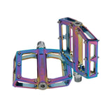 SWETRACE Colorful Aluminum Alloy Foot Pedals for Cyclists 1 Pair 4.5*3.6*0.8in V1189-LWWAL-20260327-03734