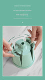 Multi-Function Rotary Vegetable Slicer & Grater - 5 Blade Types with Storage V888-ELOSUNG25747