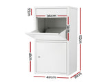 Gardeon Parcel Letterbox Drop Box Package White PDB-L-102-WH