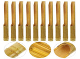 Bamboo Wind Chime Tubes Durable Crafting Supplies for DIY Projects 10Pcs V1370-AZ4-16895