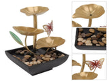 Tabletop Fountain Small Circulating Water Ornaments Indoor Waterfall for Office and Living Room AU V1294-YM0626-3115220163113