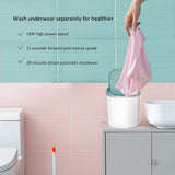 Ultrasonic Turbine Washing Machine Mini Turbo Portable Washing Machine for Underwear Baby Clothes V1294-YM0717-10166324