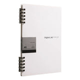 Detachable 5 Hole Loose Leaf Notebook Hardcover Bound Journal Book for Daily Official Document V1192-AZ-W-28205