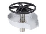 Sink Glass Rinser G1/2 Male Thread Automatic Rotation Cup Washer with Pull Out Spray Head for V1294-YM0901-3118240122613