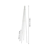 White Iron Potted Plant Climbing Trellis for Garden Decoration V1366-AZ2-W-18907