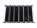Self Pushing Drink Holder 6 Rows Adjustable Width Spring Loaded Easy Slide Large Capacity 15in V1294-YM0901-3118230216511