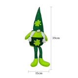 Plush Doll St. Patricks Day Decorations Faceless Doll Decoration Holiday Ornaments V1294-YM0901-10024251