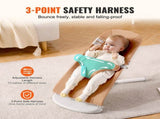 VEVOR Baby Bouncer Folding Bouncer Seat Chair for Babies with 2 Reclining Angles V952-YEYYQZCWWJJKCRKM5V0