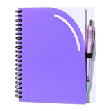 Small Notepad Notebooks, Small Notebook with Pen Holder, Pocket Notebook with Lined Pages & Front V1369-AZ3-W-21070