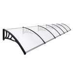 Mountview Window Door Awning Outdoor 1M X 6M Transparent 1x6M OD1006-1X6